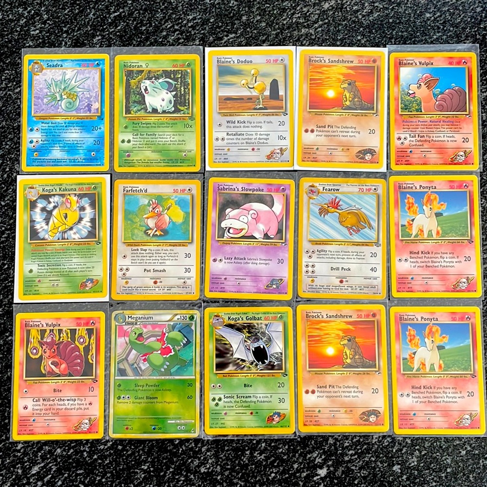 Vintage Pokémon